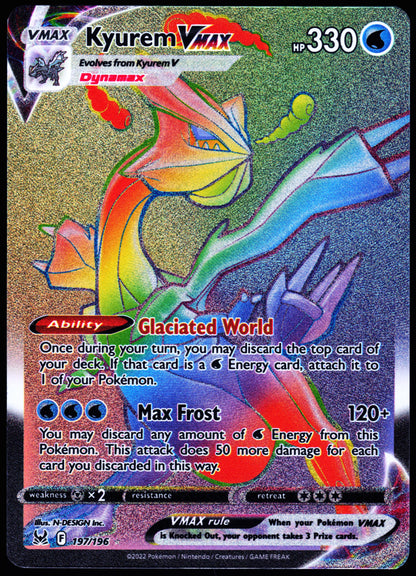 SWSH11: Lost Origin #197/196 Kyurem VMAX (Secret)