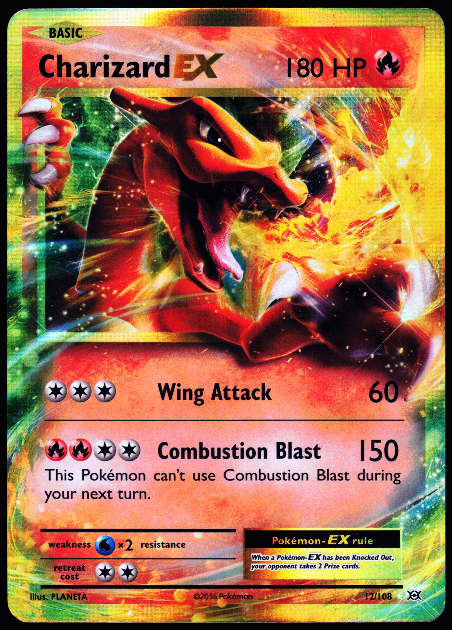 XY - Evolutions #12/108 Charizard EX