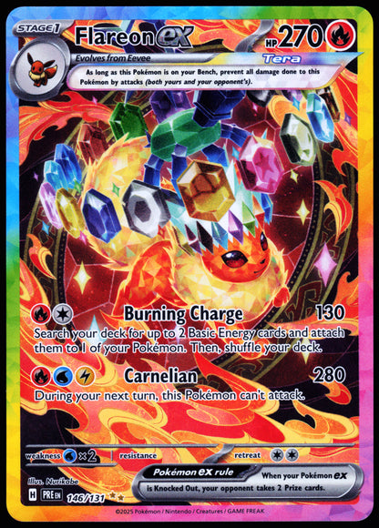 SV: Prismatic Evolutions #146/131 Flareon ex