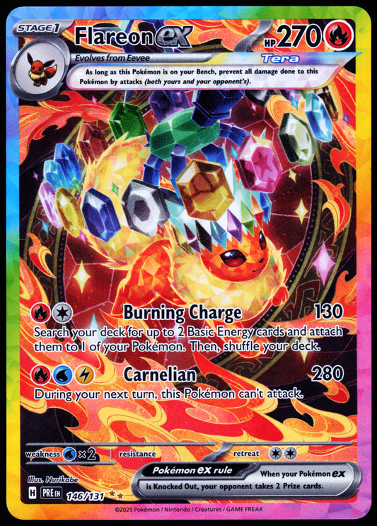 SV: Prismatic Evolutions #146/131 Flareon ex