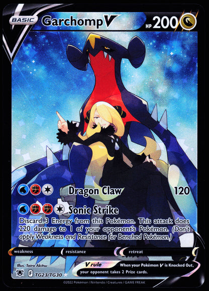 SWSH10: Astral Radiance Trainer Gallery #TG23/TG30 Garchomp V