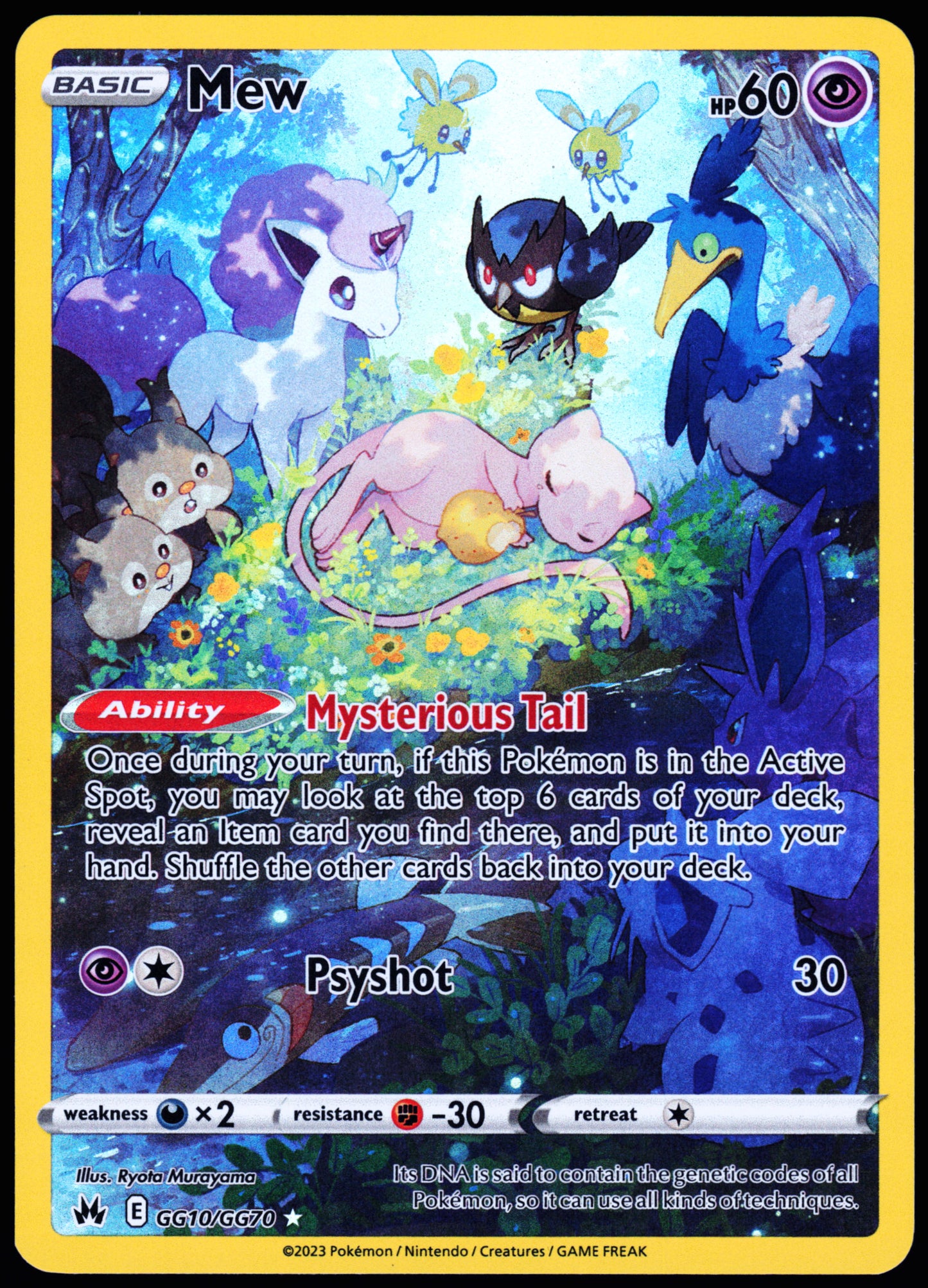 Crown Zenith: Galarian Gallery #GG10/GG70 Mew