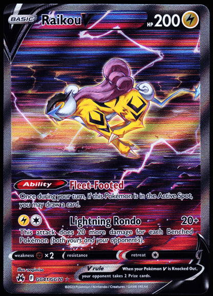 Crown Zenith: Galarian Gallery #GG41/GG70 Raikou V