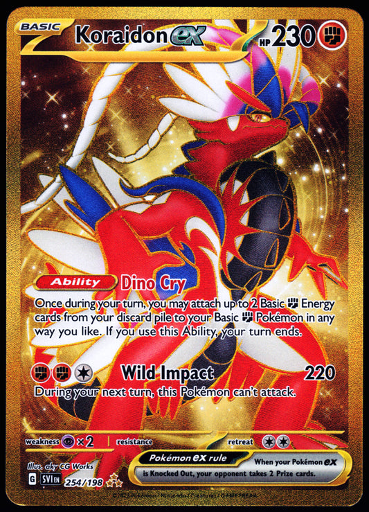 SV01: Scarlet & Violet Base Set #254/198 Koraidon ex