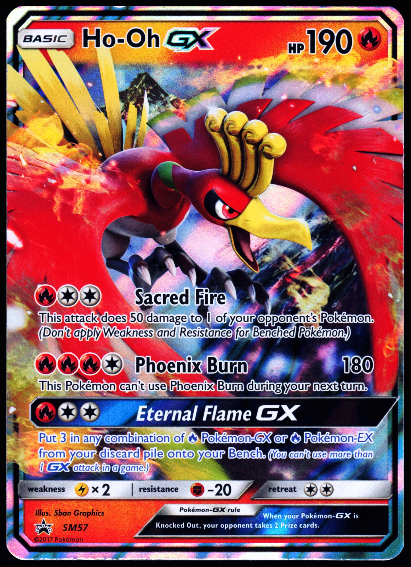 SM Promos #SM57 Ho-Oh GX