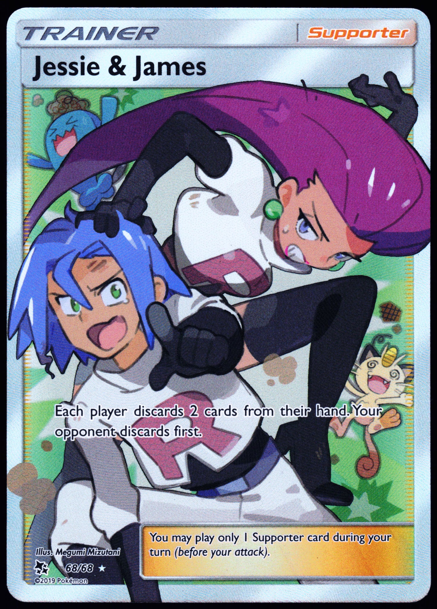 Hidden Fates #68/68 Jessie & James (Full Art)