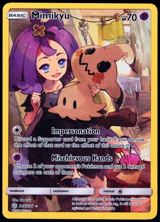 SM - Cosmic Eclipse #245/236 Mimikyu (Secret)