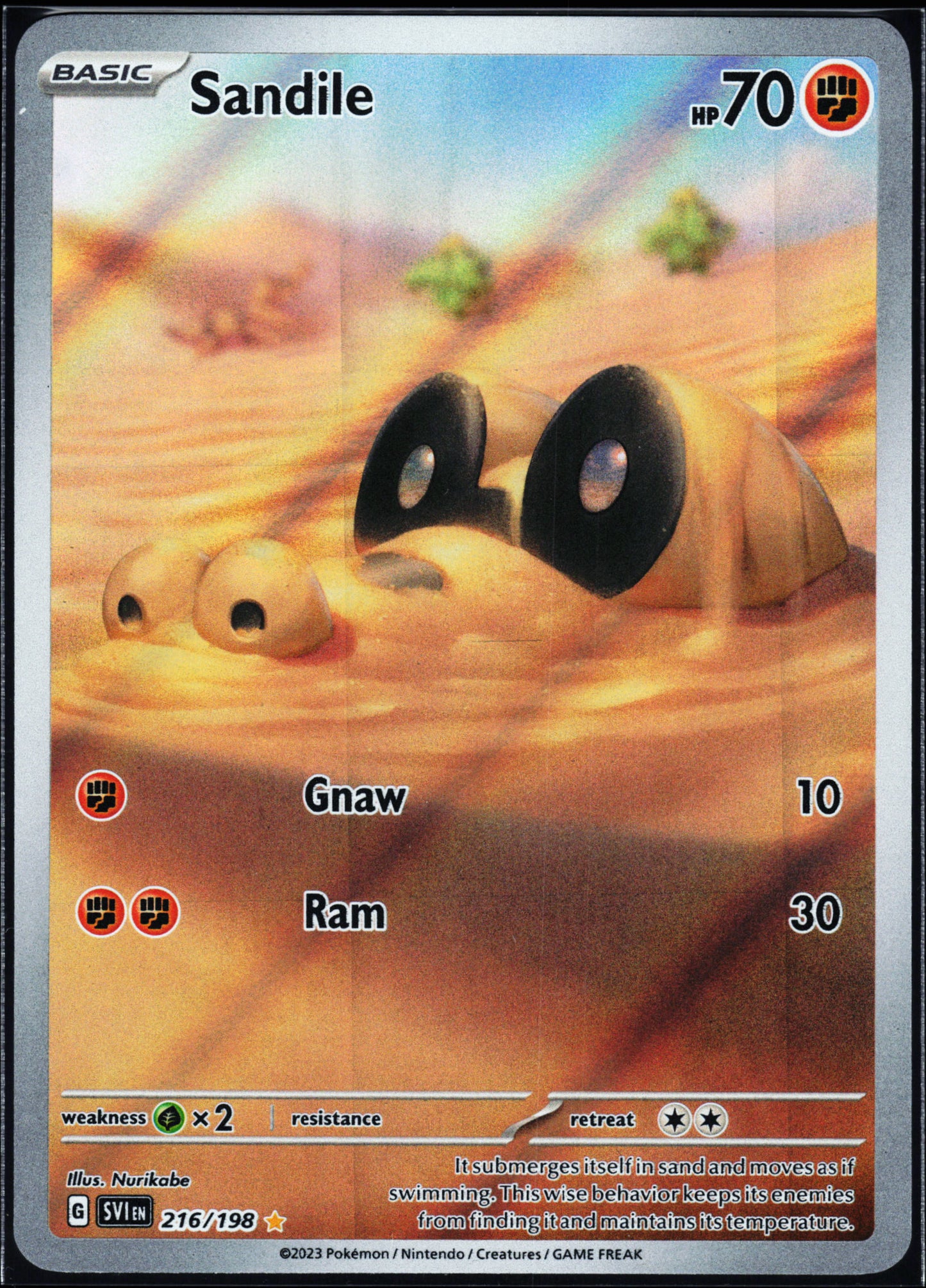 SV01: Scarlet & Violet Base Set #216/198 Sandile