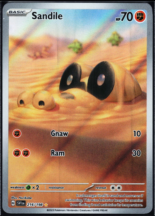 SV01: Scarlet & Violet Base Set #216/198 Sandile