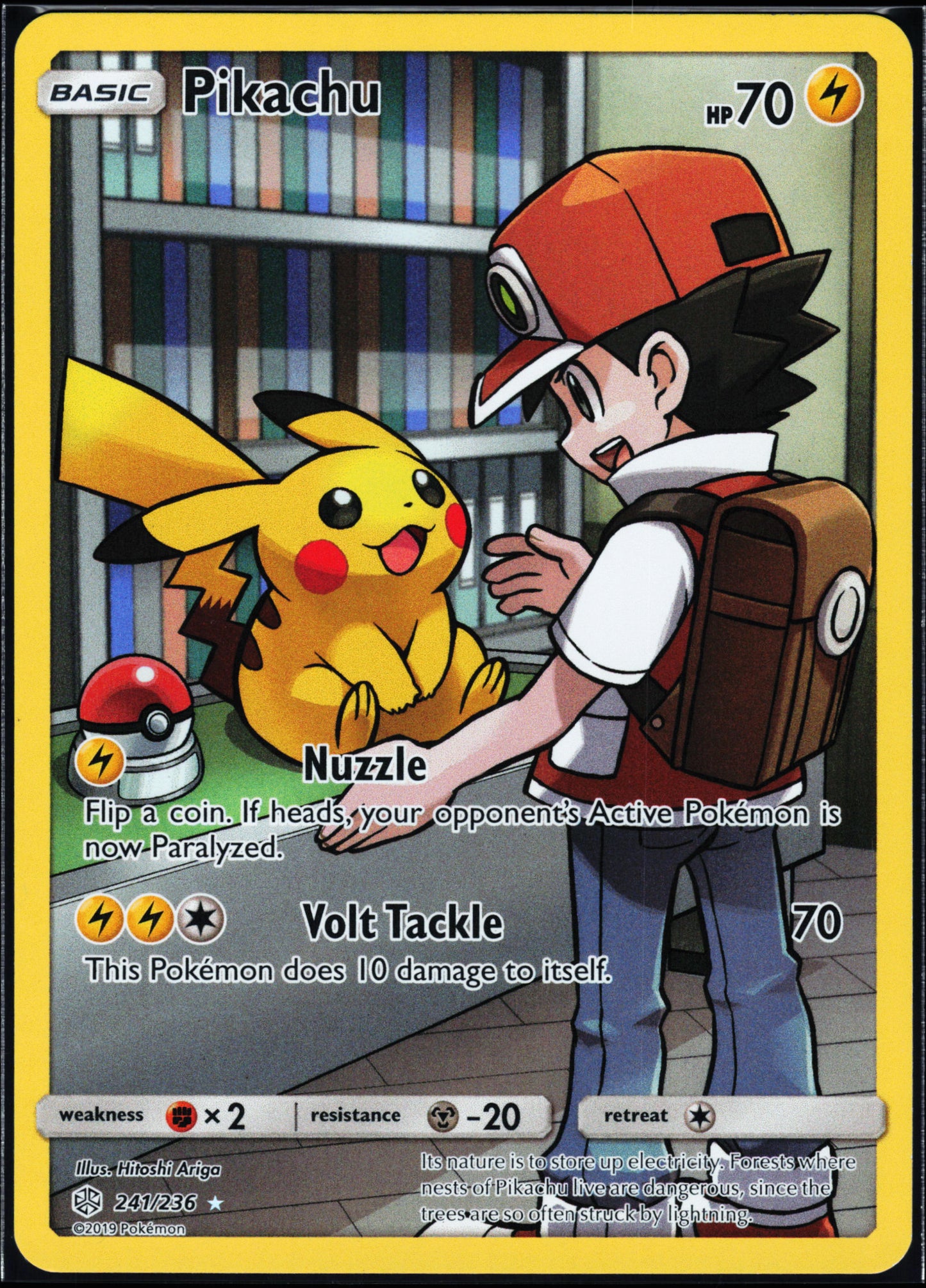 SM - Cosmic Eclipse #241/236 Pikachu (Secret)