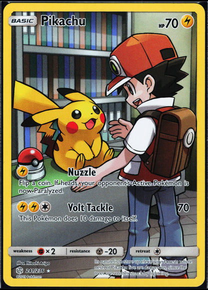 SM - Cosmic Eclipse #241/236 Pikachu (Secret)