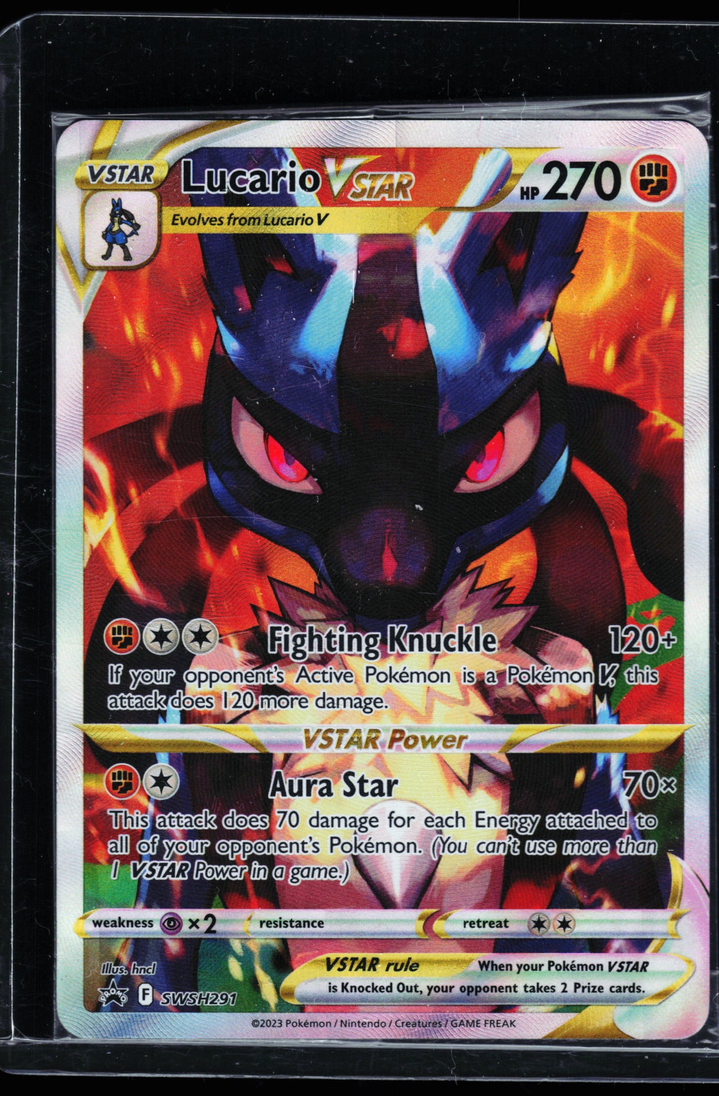 SWSH: Sword & Shield Promo Cards #SWSH291 Lucario VSTAR
