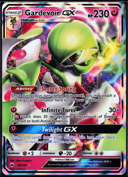SM - Burning Shadows #93/147 Gardevoir GX