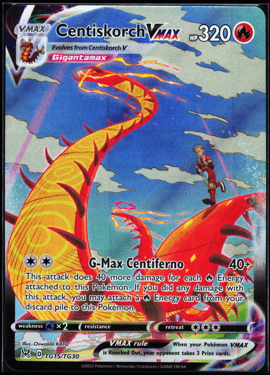 SWSH11: Lost Origin Trainer Gallery #TG15/TG30 Centiskorch VMAX