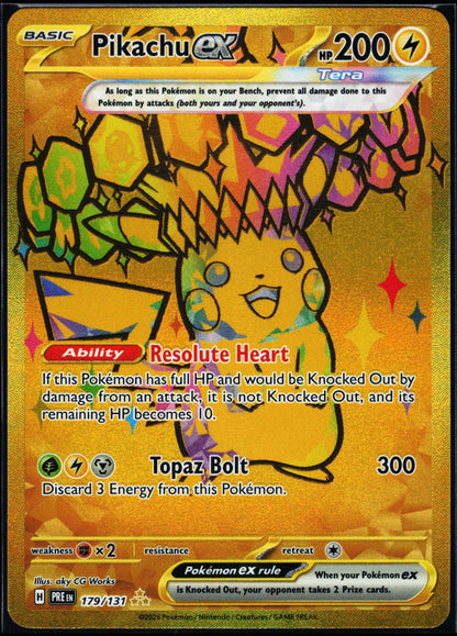 SV: Prismatic Evolutions #179/131 Pikachu ex