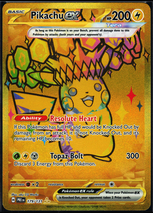 SV: Prismatic Evolutions #179/131 Pikachu ex