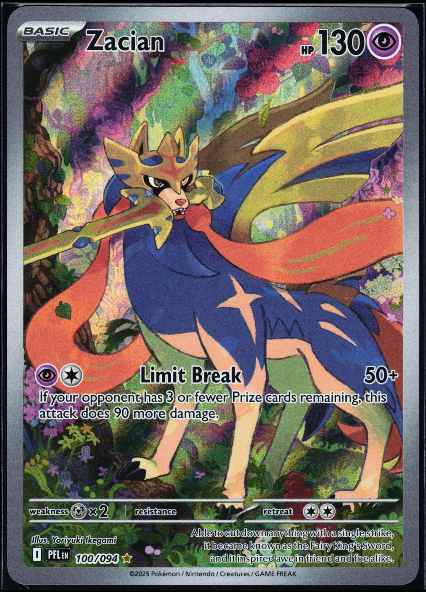 ME02: Phantasmal Flames #100/094 Zacian