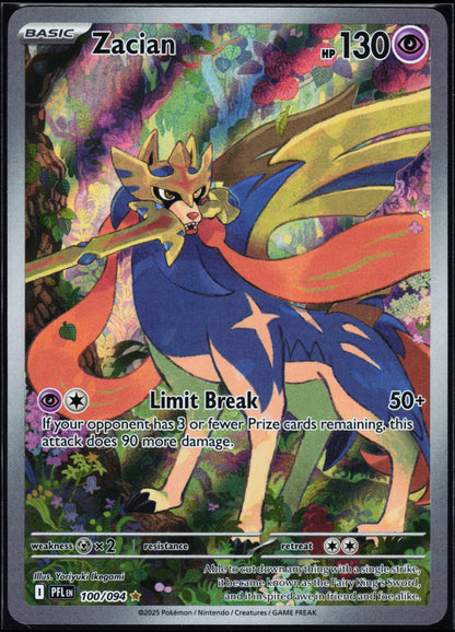 ME02: Phantasmal Flames #100/094 Zacian