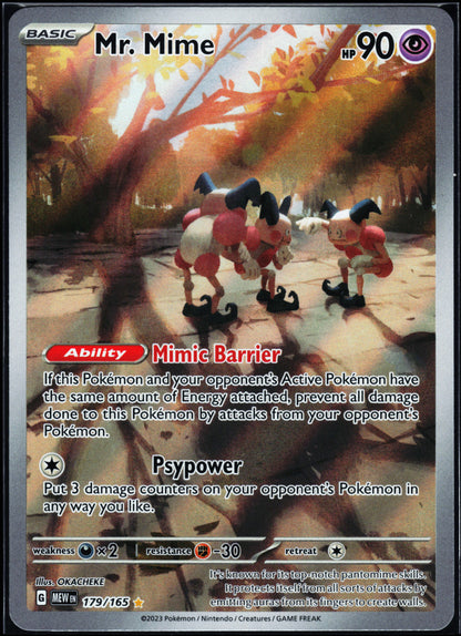 SV: Scarlet & Violet 151 #179/165 Mr. Mime