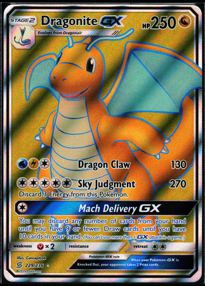 SM - Unified Minds #229/236 Dragonite GX (Full Art)