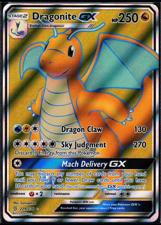 SM - Unified Minds #229/236 Dragonite GX (Full Art)