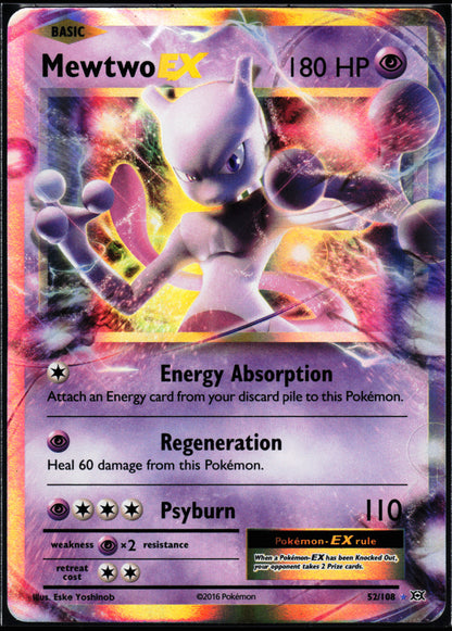 XY - Evolutions #52/108 Mewtwo EX