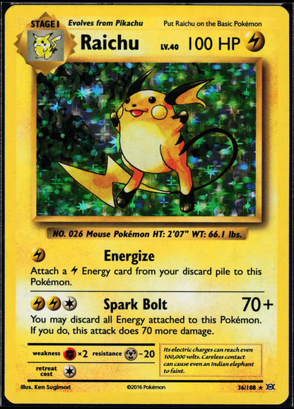 XY - Evolutions #36/108 Raichu