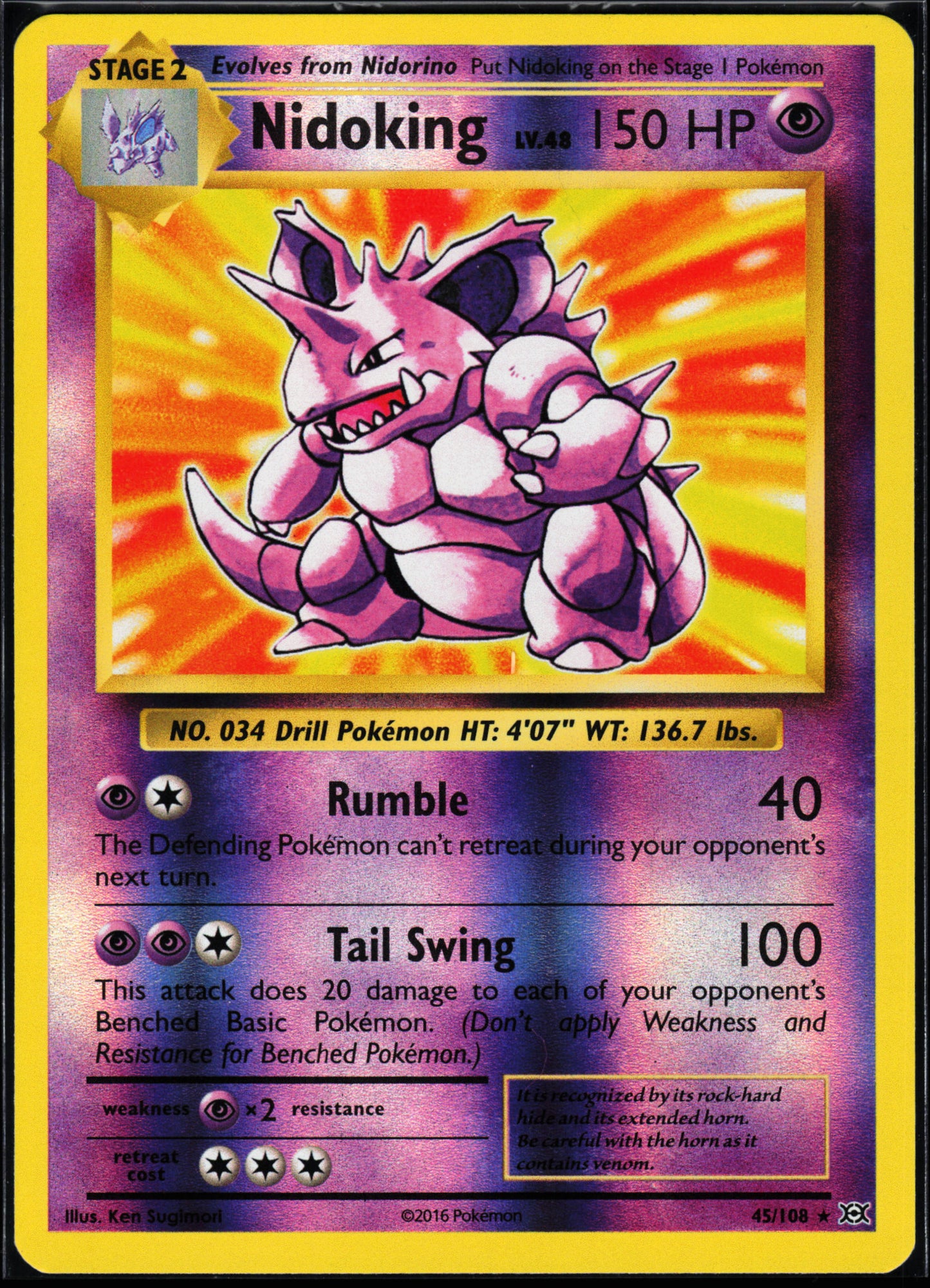 XY - Evolutions #45/108 Nidoking