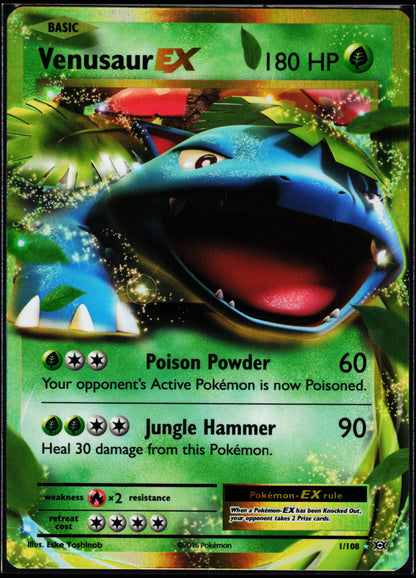 XY - Evolutions #1/108 Venusaur EX
