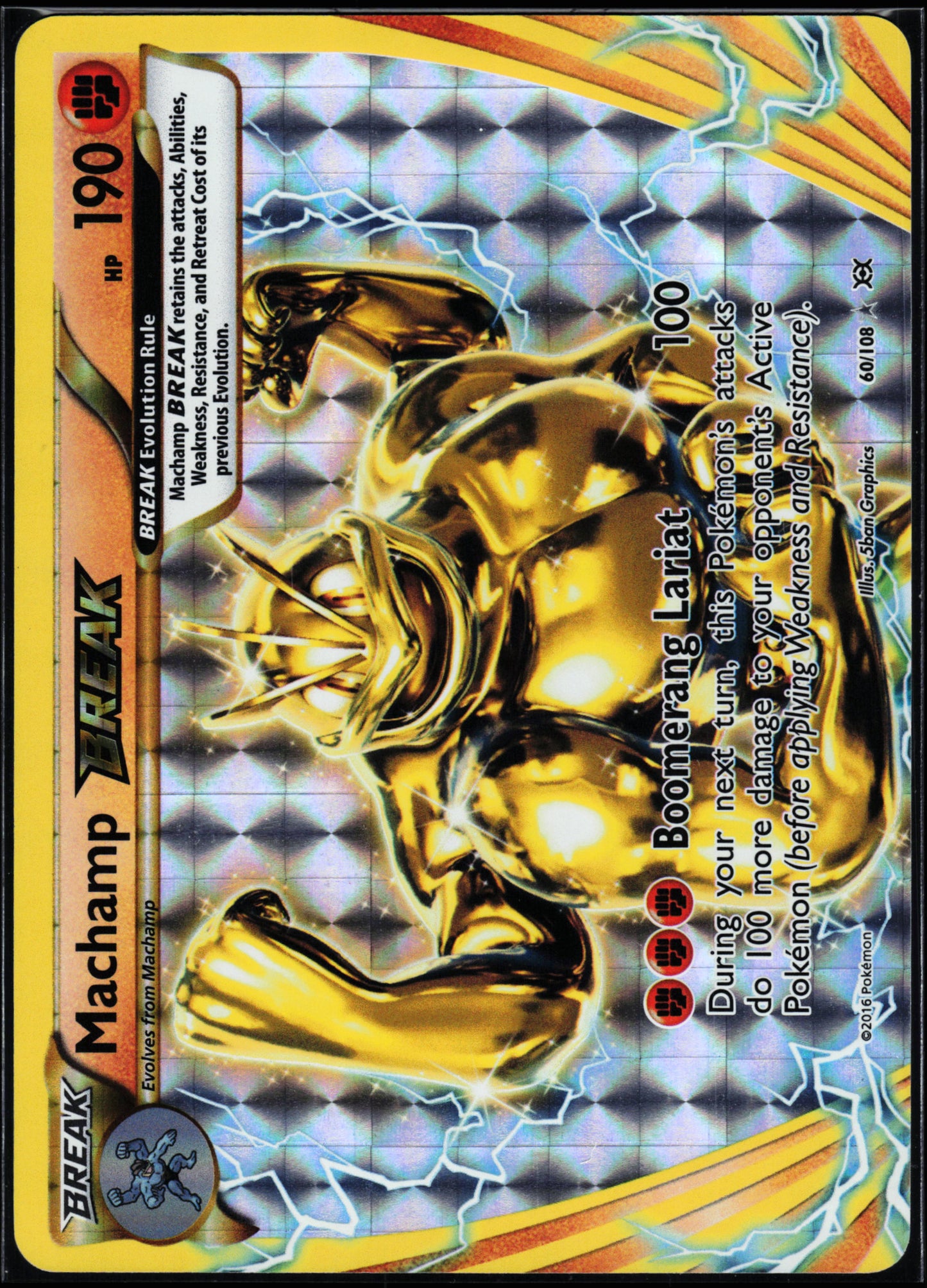 XY - Evolutions #60/108 Machamp BREAK