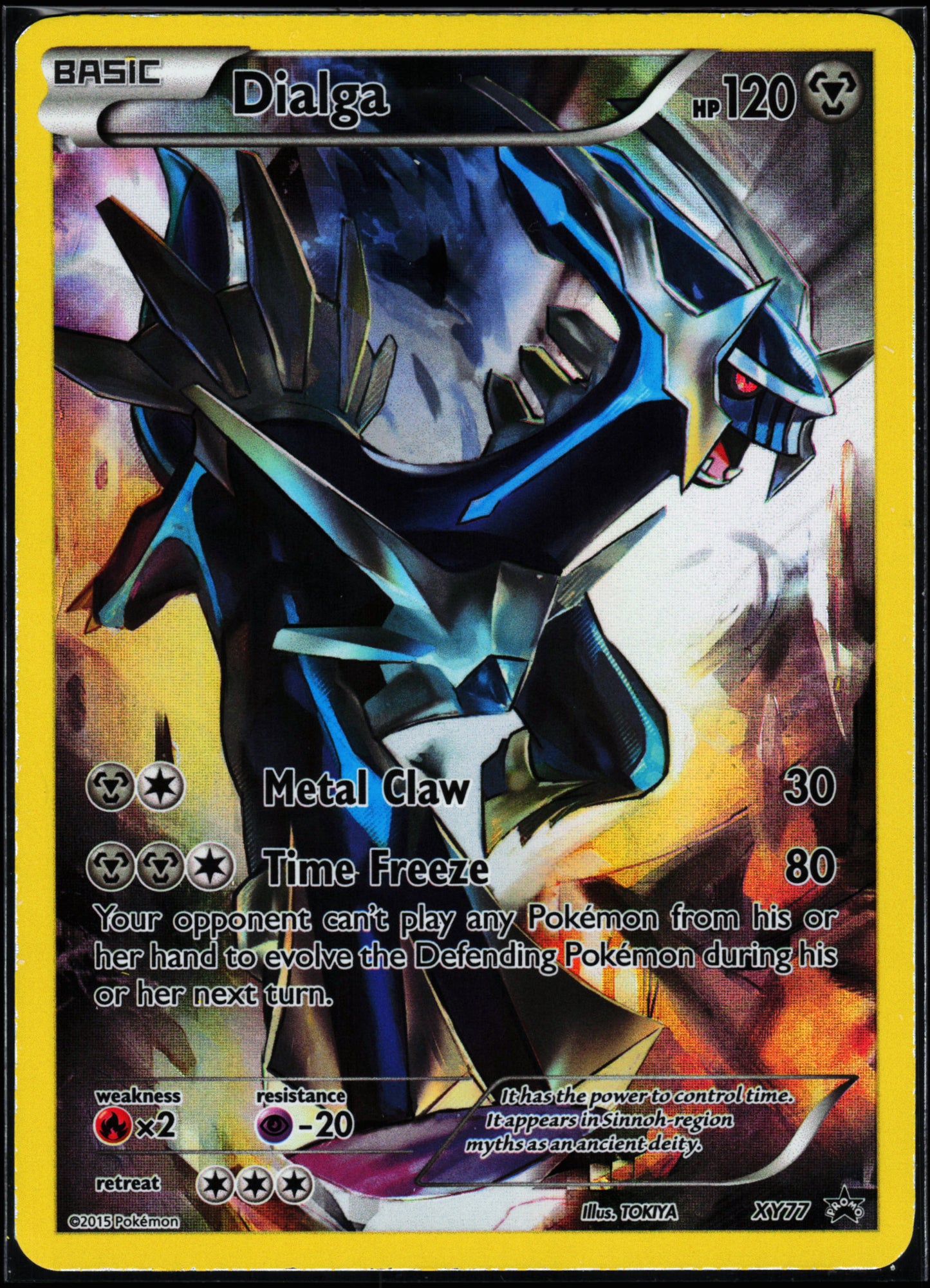 XY Promos #XY77 Dialga (Full Art Promo)