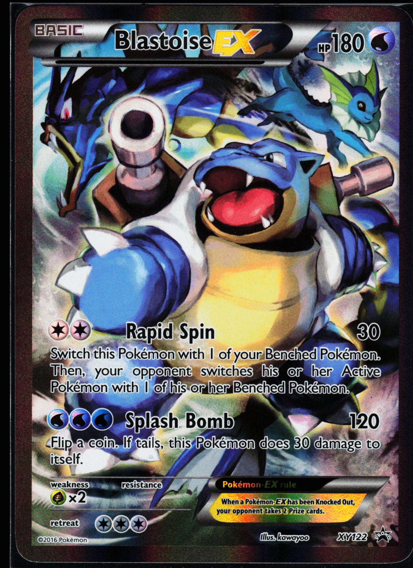 XY Promos #XY122 Blastoise EX