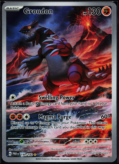 SV04: Paradox Rift #199/182 Groudon