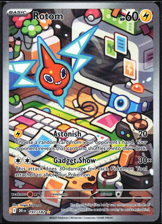 SV10: Destined Rivals #197/182 Rotom