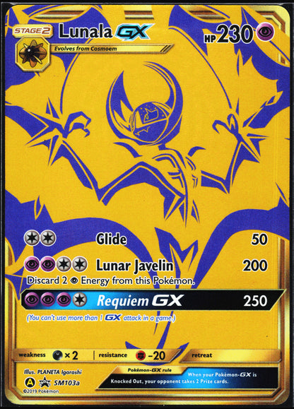 SM Promos #SM103a Lunala GX