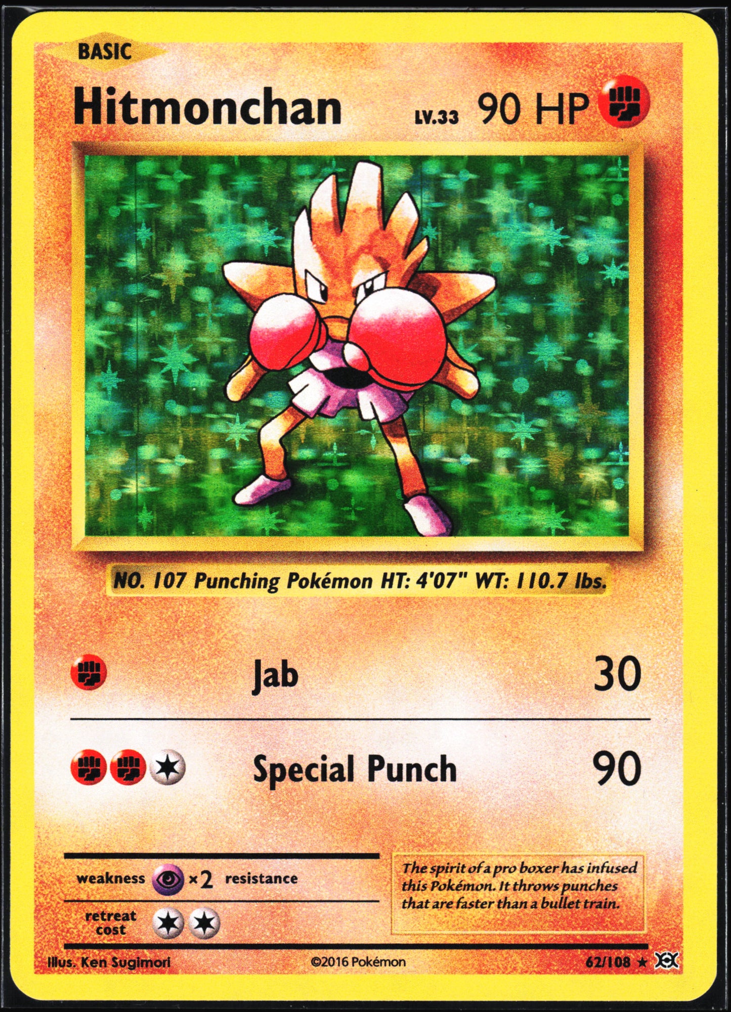 XY - Evolutions #62/108 Hitmonchan