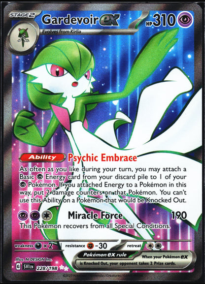 SV01: Scarlet & Violet Base Set #228/198 Gardevoir ex