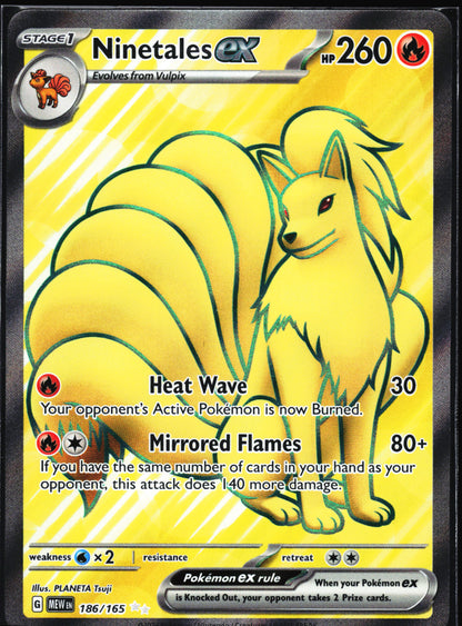 SV: Scarlet & Violet 151 #186/165 Ninetales ex