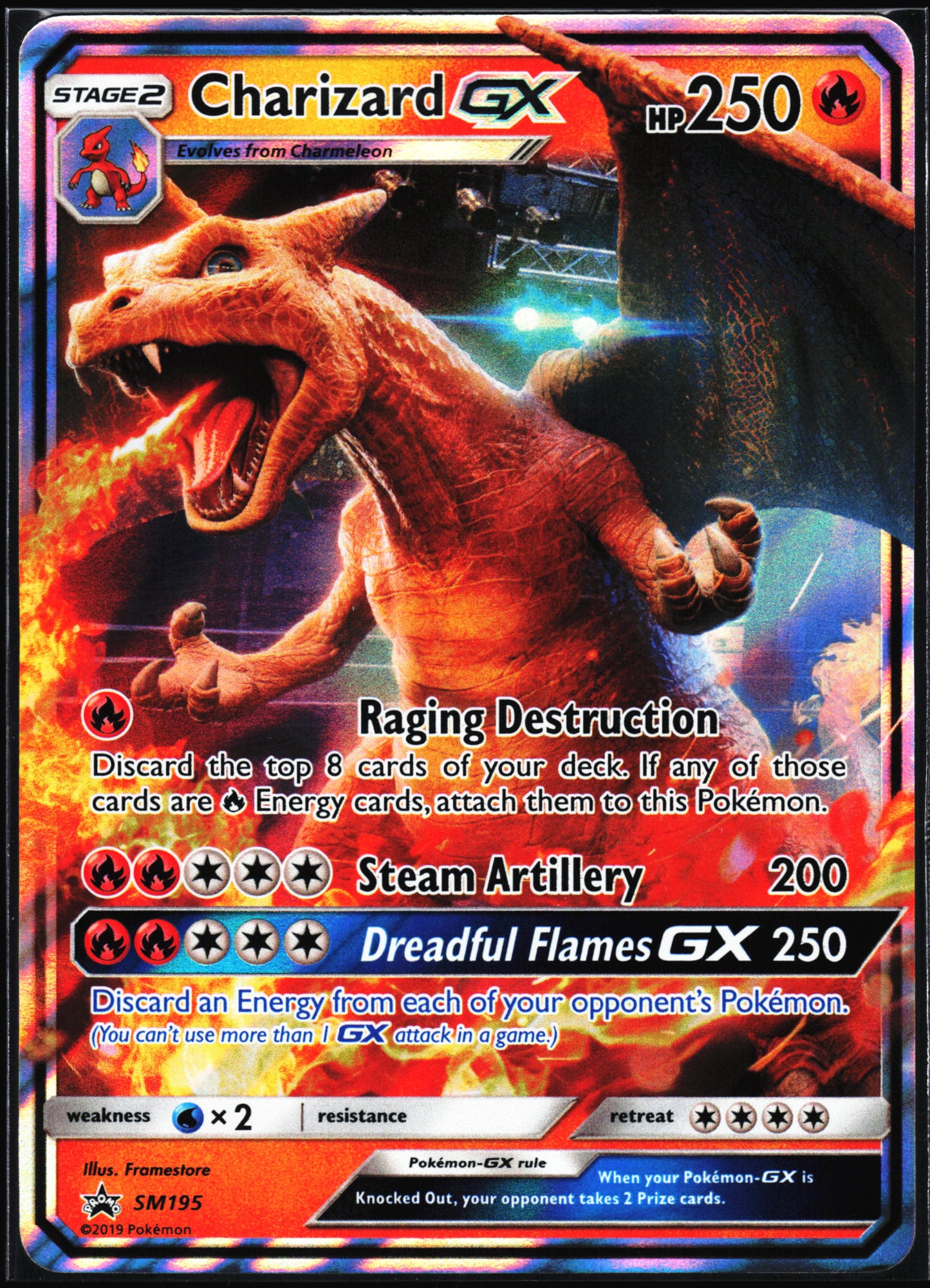 SM Promos #SM195 Charizard GX