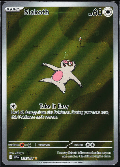 SV08: Surging Sparks #212/191 Slakoth