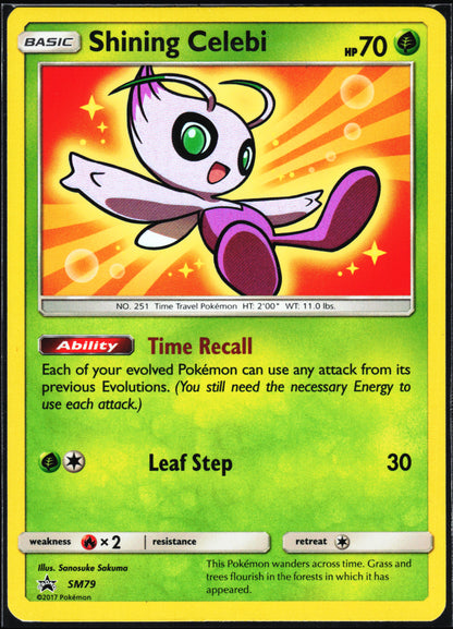 SM Promos #SM79 Shining Celebi