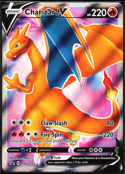 SWSH: Sword & Shield Promo Cards #SWSH050 Charizard V