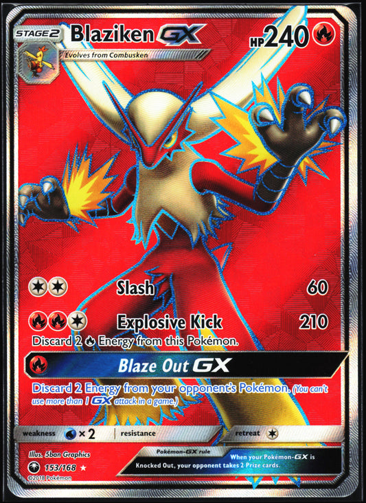 SM - Celestial Storm #153/168 Blaziken GX (Full Art)