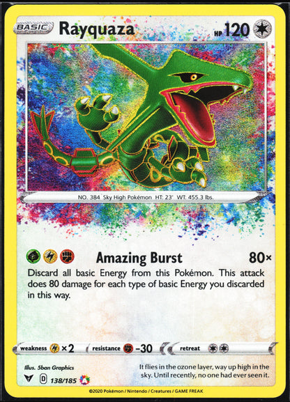 SWSH04: Vivid Voltage #138/185 Rayquaza