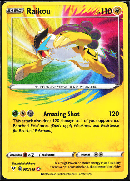 SWSH04: Vivid Voltage #050/185 Raikou