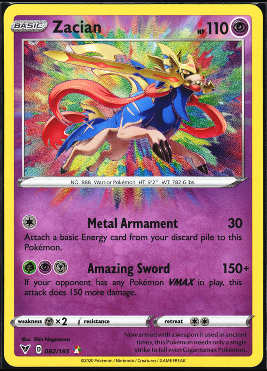 SWSH04: Vivid Voltage #082/185 Zacian