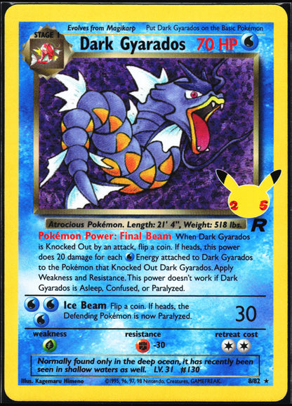 Celebrations: Classic Collection #8/82 Dark Gyarados