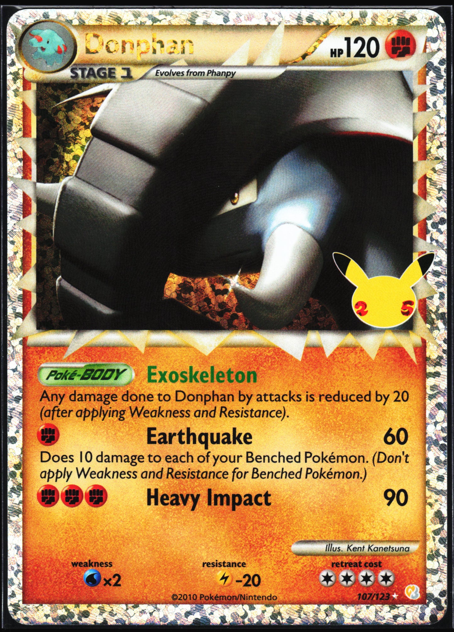 Celebrations: Classic Collection #107/123 Donphan (Prime)