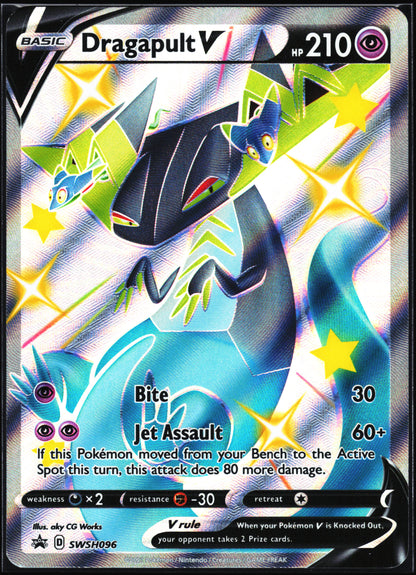 SWSH: Sword & Shield Promo Cards #SWSH096 Dragapult V