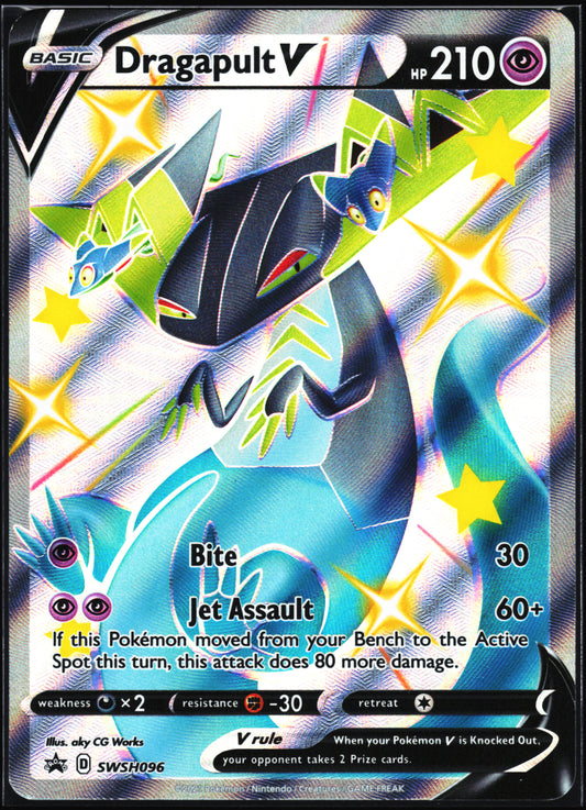 SWSH: Sword & Shield Promo Cards #SWSH096 Dragapult V